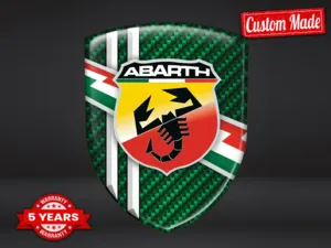 Fiat Abarth Bannières Pare-Brise Max Résistantes Stylées Pro